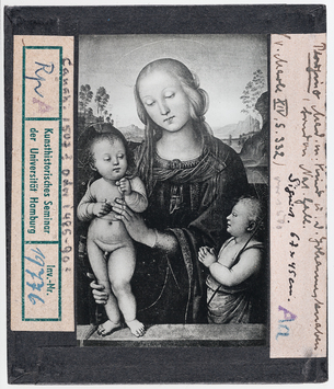 Vorschaubild Pietro Perugino: Madonna mit Kind und Hl. Johannes dem Täufer. London, National Gallery 